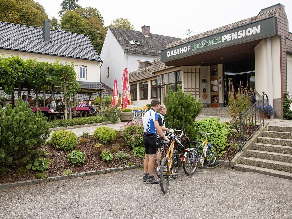 Gasthof Zur Traube Grein Exteriör bild