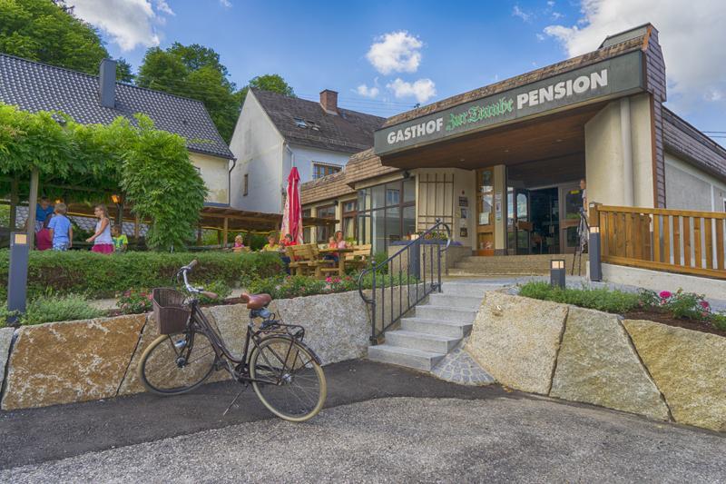 Gasthof Zur Traube Grein Exteriör bild
